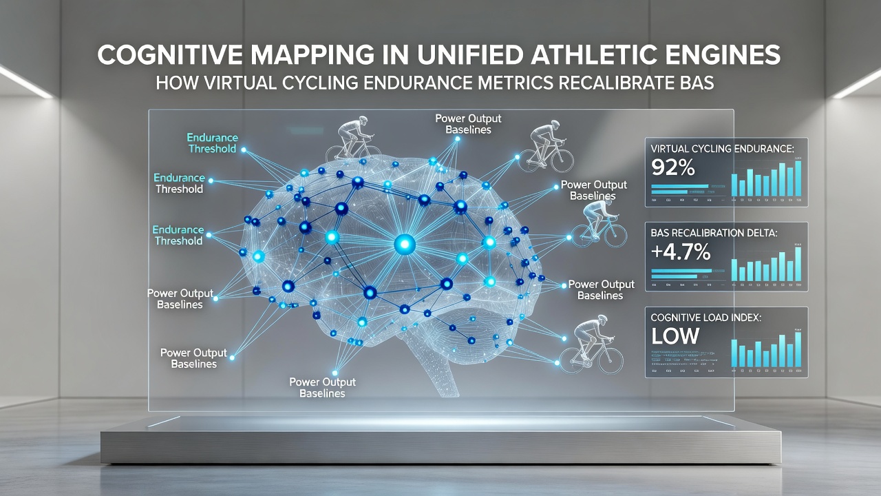 Heatmap visualization showing recalibrated basketball shot selection zones influenced by cycling endurance thresholds in browser leagues