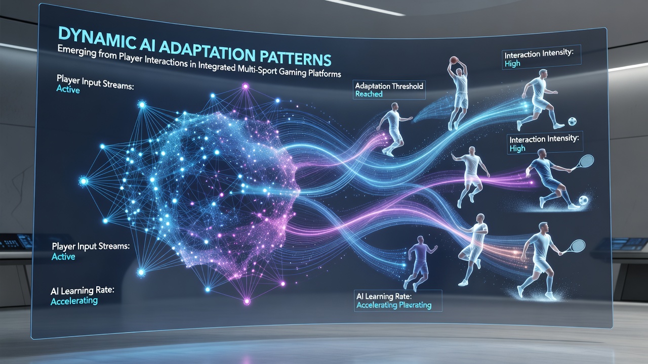 Heatmap showing player interaction clusters that trigger AI model updates across multiple sports in browser-based arenas