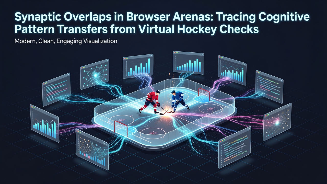 Split-screen view of virtual hockey check and tennis baseline rally demonstrating overlapping reaction patterns