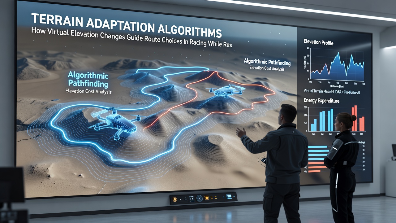 Simulation interface showing defensive line adjustments based on virtual field elevation in a soccer title
